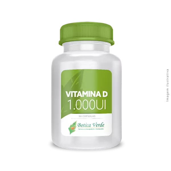 Vitamina D 2.000 UI 30 Cápsulas