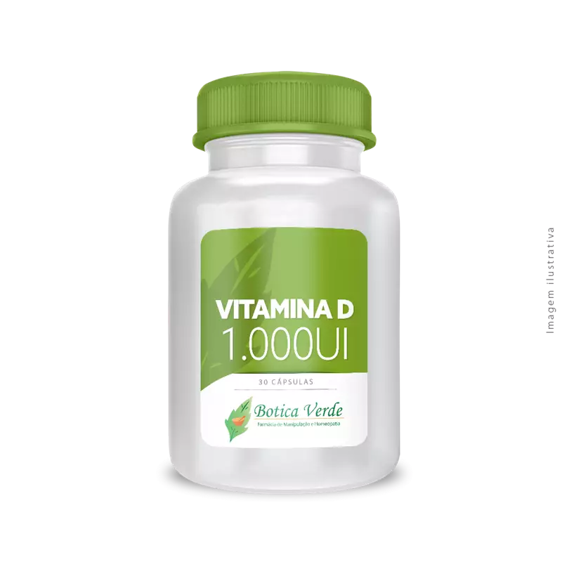 Vitamina D 2.000 UI 30 Cápsulas