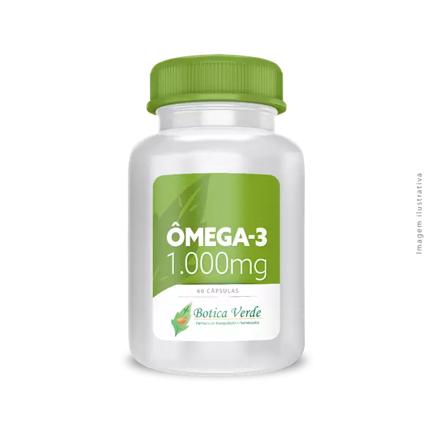 Ômega-3 1.000mg 60 Cápsulas