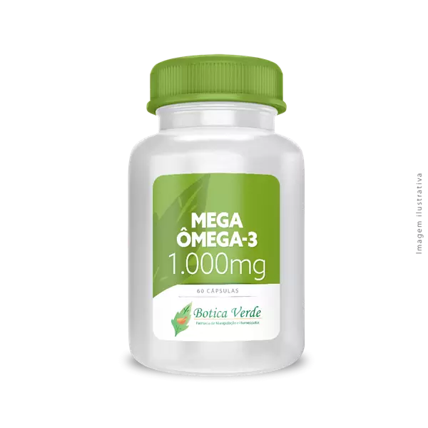 Mega Ômega-3 1.000mg 60 Cápsulas