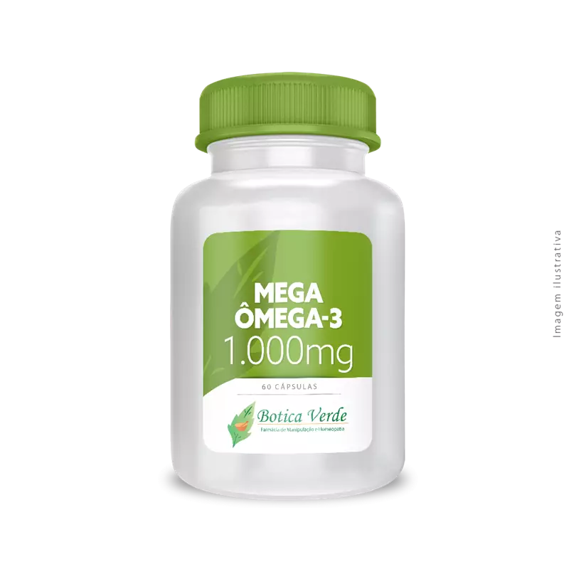 Mega Ômega-3 1.000mg 60 Cápsulas