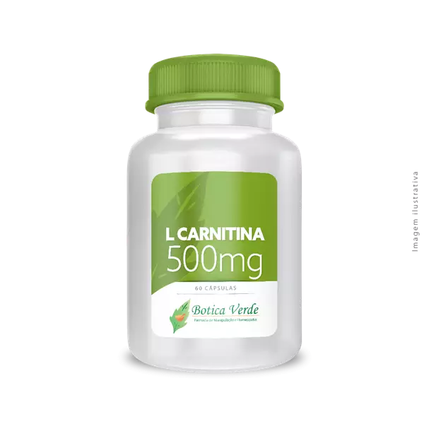 L-Carnitina 500mg 60 Cápsulas