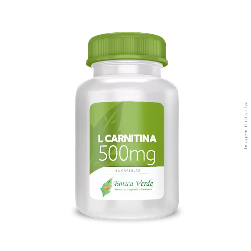 L-Carnitina 500mg 60 Cápsulas