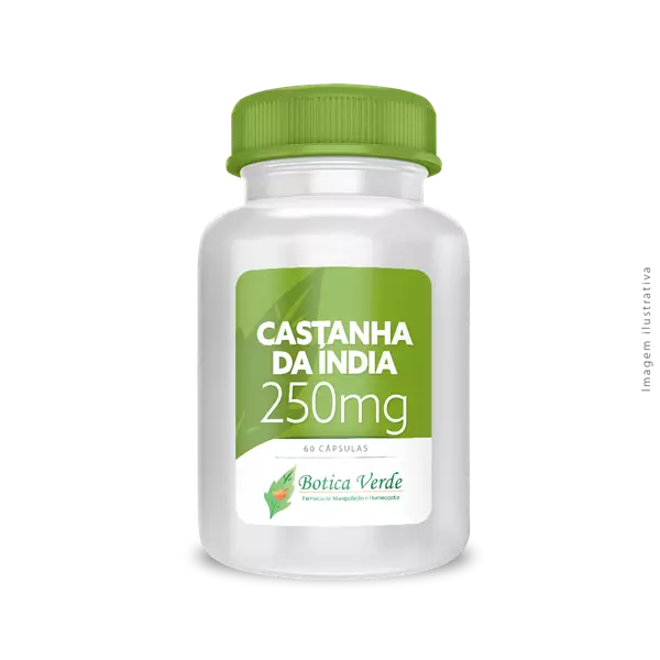 Castanha da Índia 250mg 60 Cápsulas