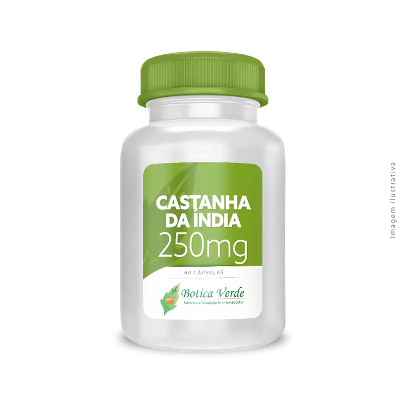 Castanha da Índia 250mg 60 Cápsulas