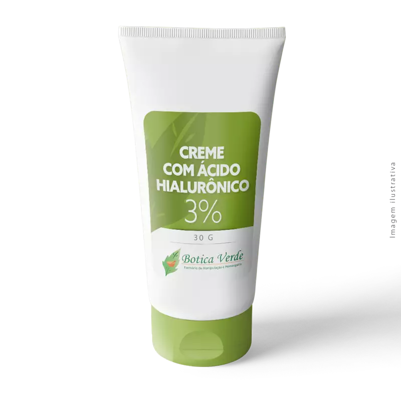 Creme com Ácido Hialurônico 3% 30g