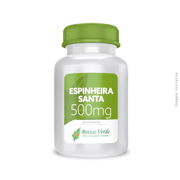 Espinheira Santa 500mg 60 Cápsulas