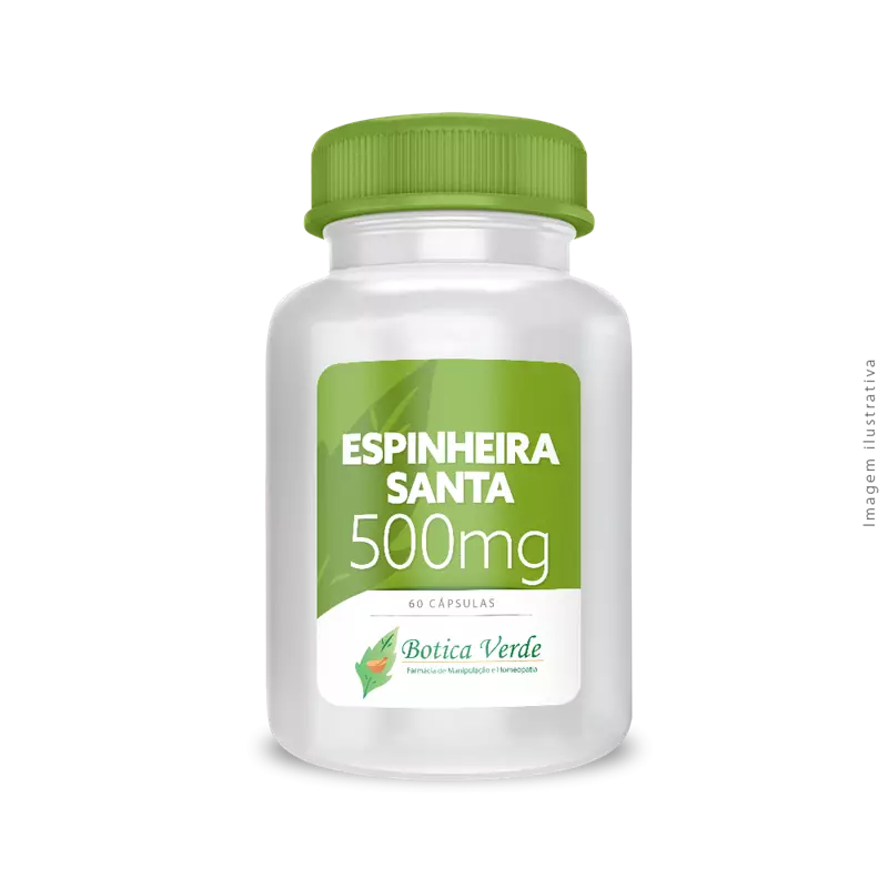 Espinheira Santa 500mg 60 Cápsulas