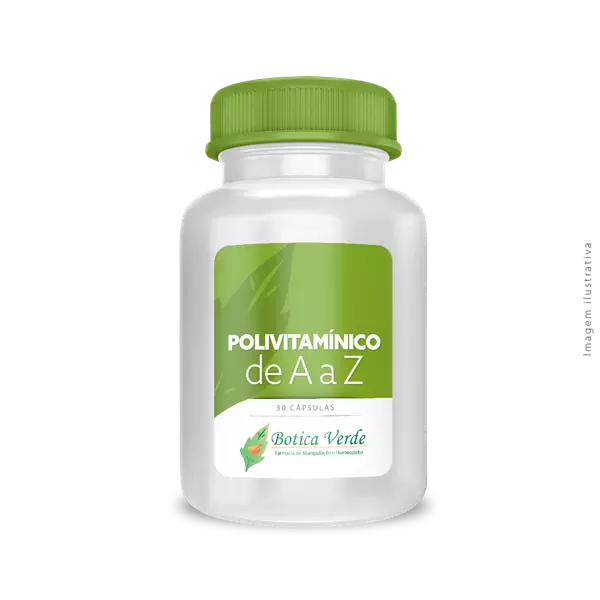 Polivitamínico de A a Z 30 Cápsulas