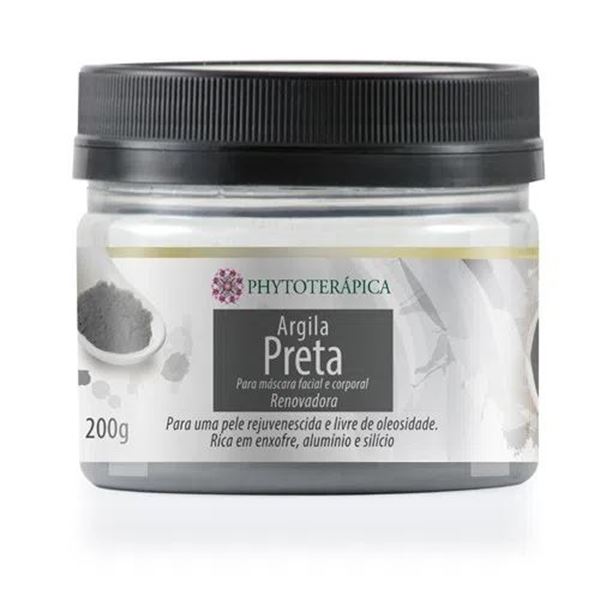 Argila Preta Renovadora Phytoterápica - 200g