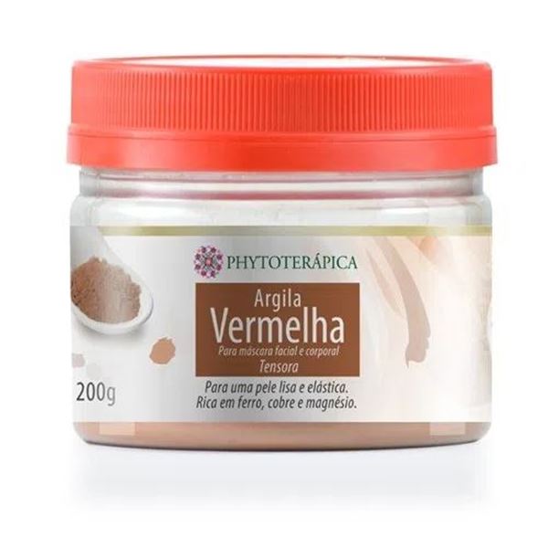 Argila Vermelha Tensora Phytoterápica - 200g