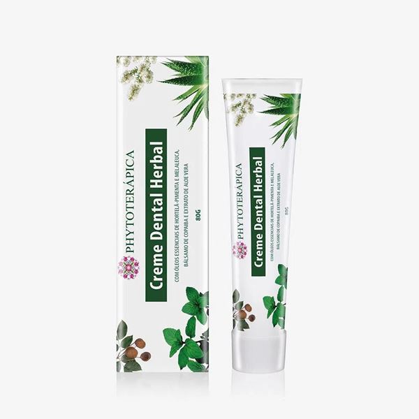 CREME DENTAL HERBAL PHYTOTERAPICA 80G