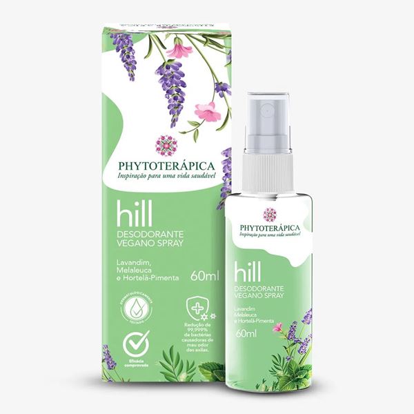 Desodorante Vegano Spray Hill - 60ml