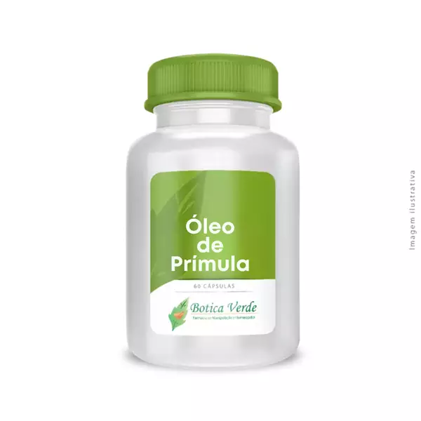 Óleo de Prímula 500mg - 60 Cápsulas