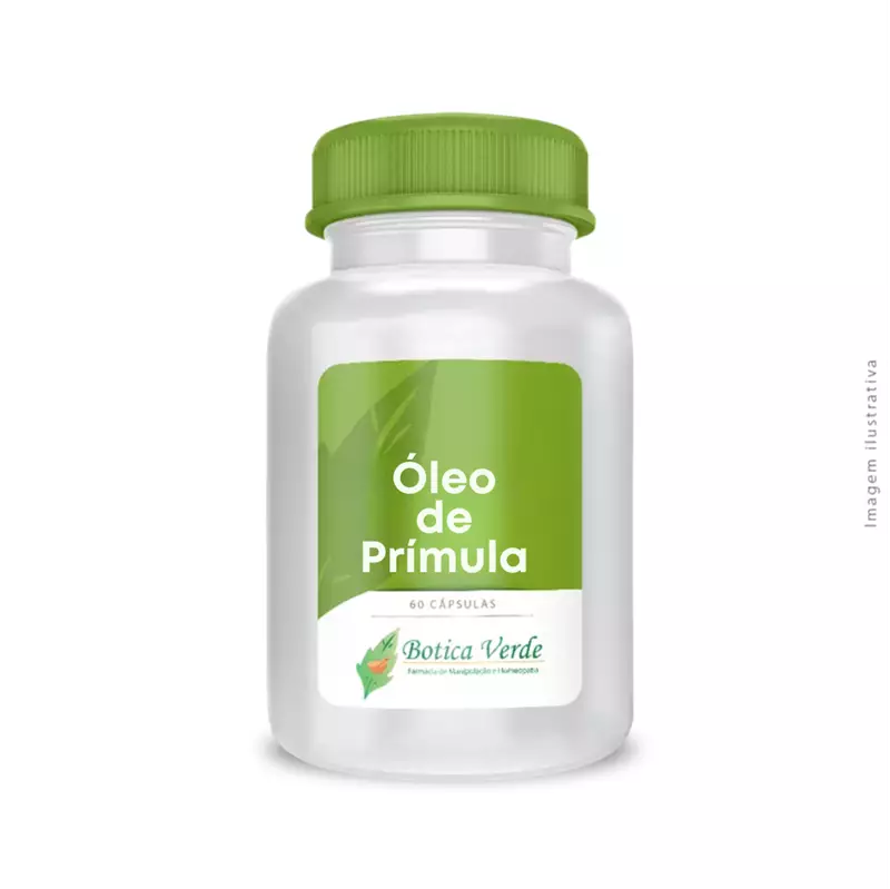 Óleo de Prímula 500mg - 60 Cápsulas