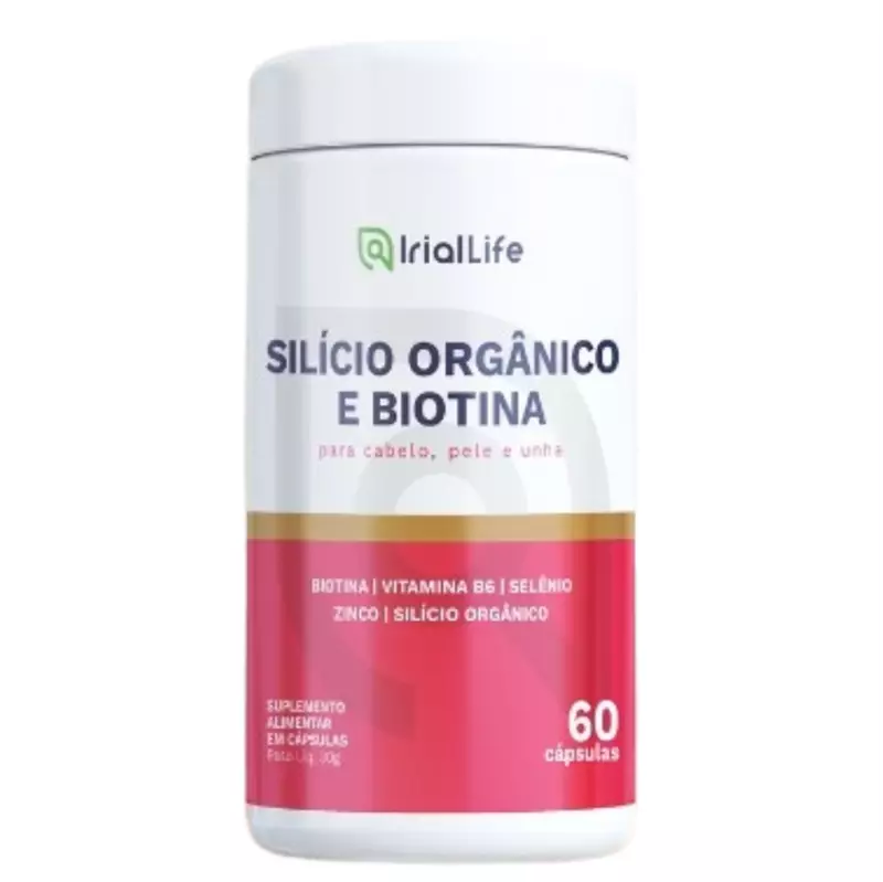 Silício Orgânico e Biotina - 60 cápsulas