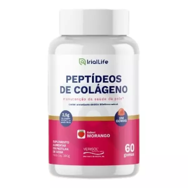 Peptídeos de Colágeno - 60 gomas