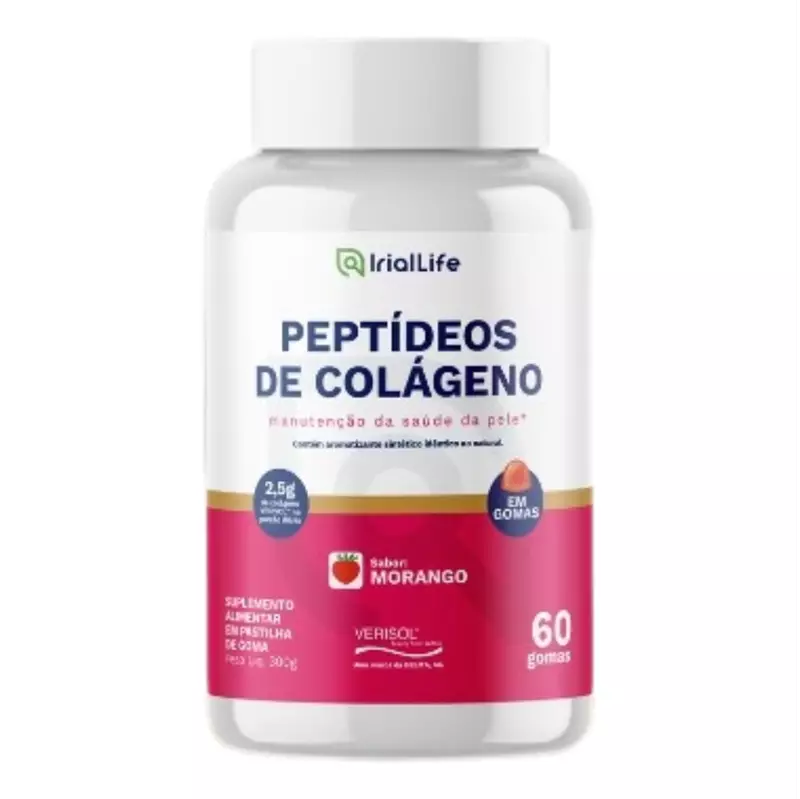 Peptídeos de Colágeno - 60 gomas