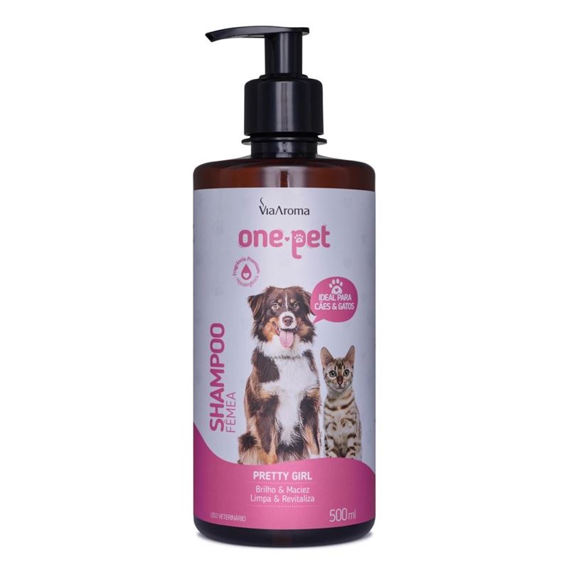 Shampoo One Pet Fêmea Via Aroma  500 ml