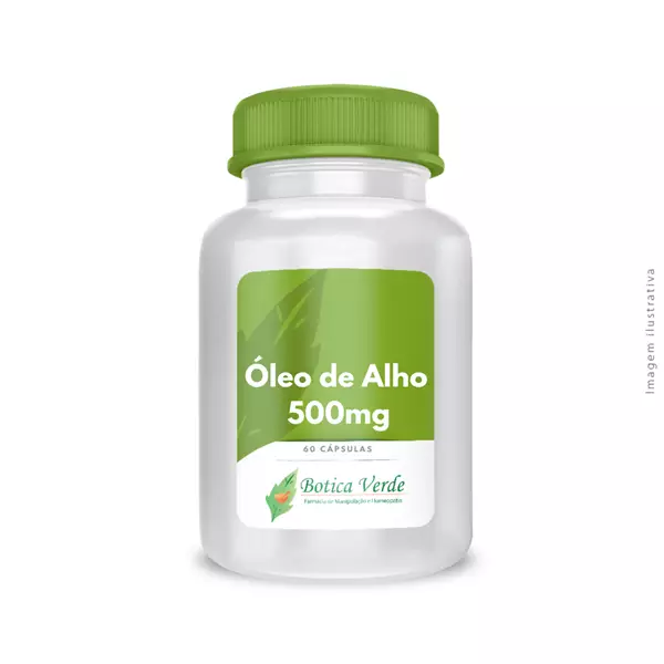 Óleo de Alho 500mg - 60 Cápsulas