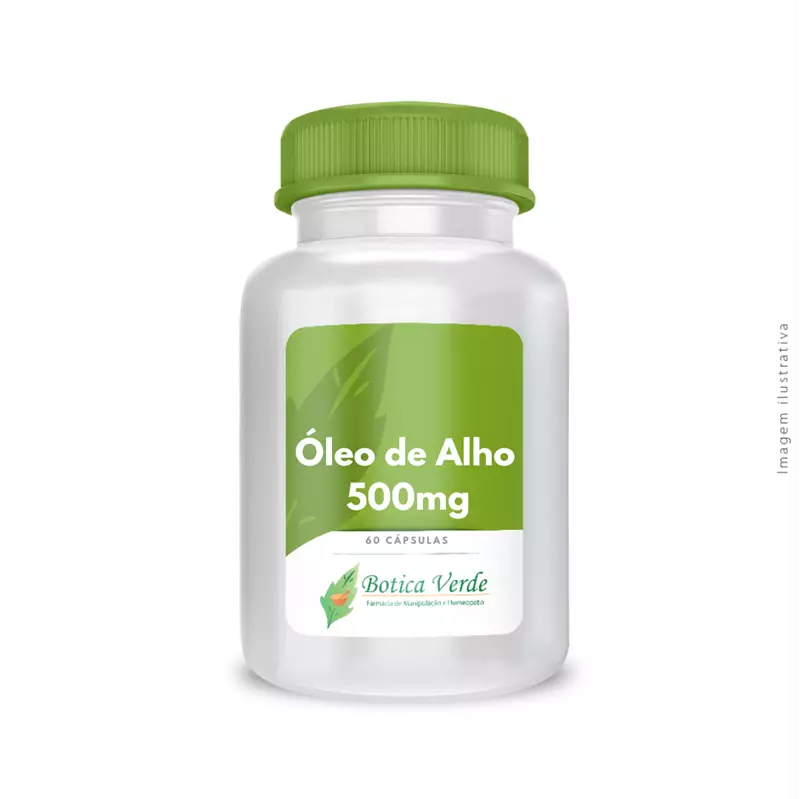 Óleo de Alho 500mg - 60 Cápsulas