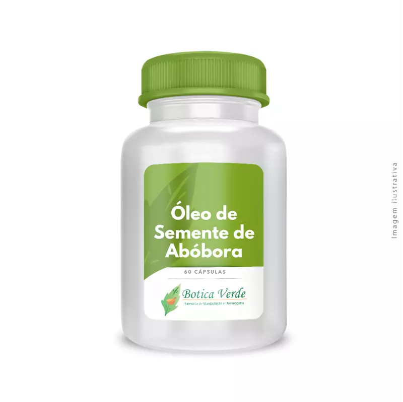 Óleo de Semente de Abóbora 1G - 60 cápsulas