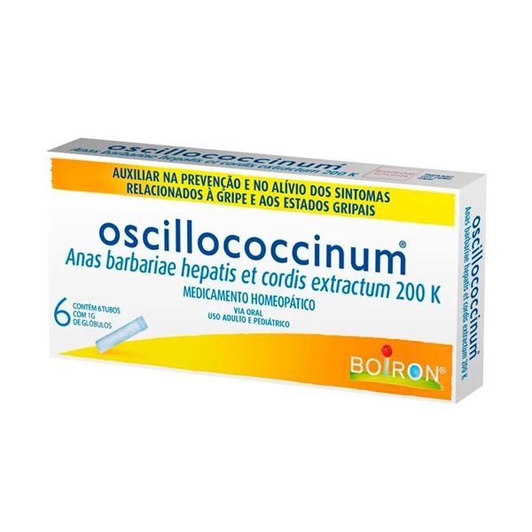 Oscillococcinum - Boiron 6 tubos